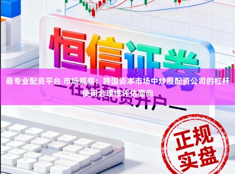最专业配资平台 市场观察：跨国资本市场中炒股配资公司的杠杆使用合理性评估面向