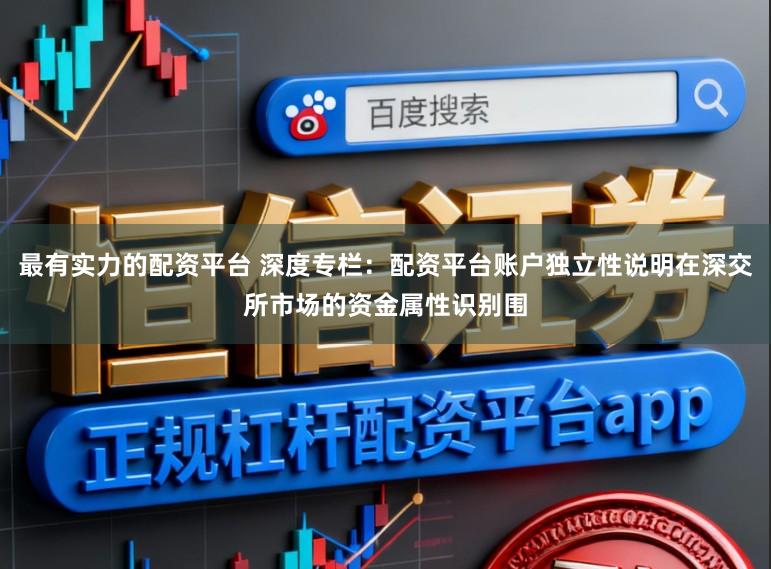 最有实力的配资平台 深度专栏：配资平台账户独立性说明在深交所市场的资金属性识别围