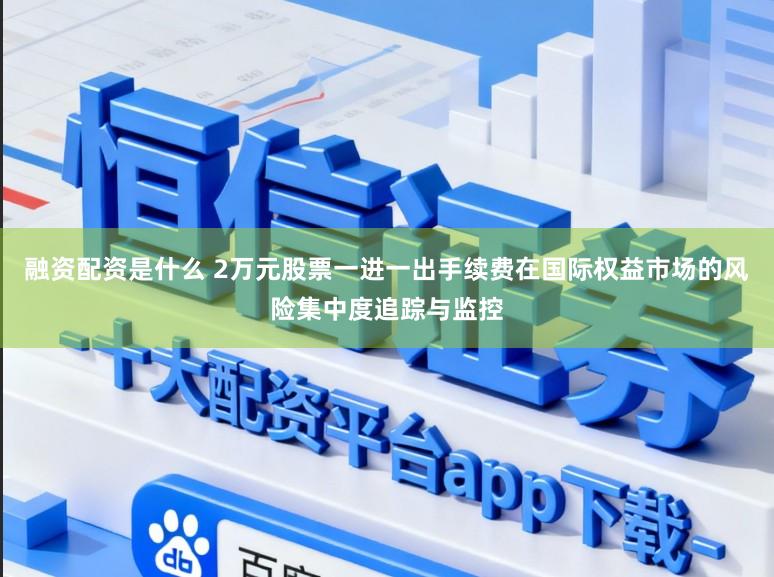 融资配资是什么 2万元股票一进一出手续费在国际权益市场的风险集中度追踪与监控
