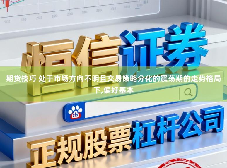 期货技巧 处于市场方向不明且交易策略分化的震荡期的走势格局下,偏好基本