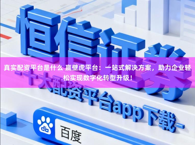 真实配资平台是什么 赢壁虎平台：一站式解决方案，助力企业轻松实现数字化转型升级！