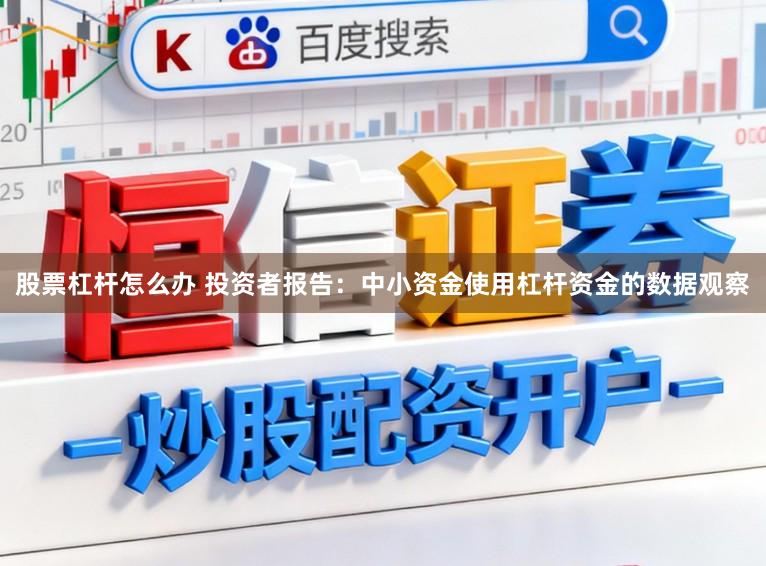 股票杠杆怎么办 投资者报告：中小资金使用杠杆资金的数据观察
